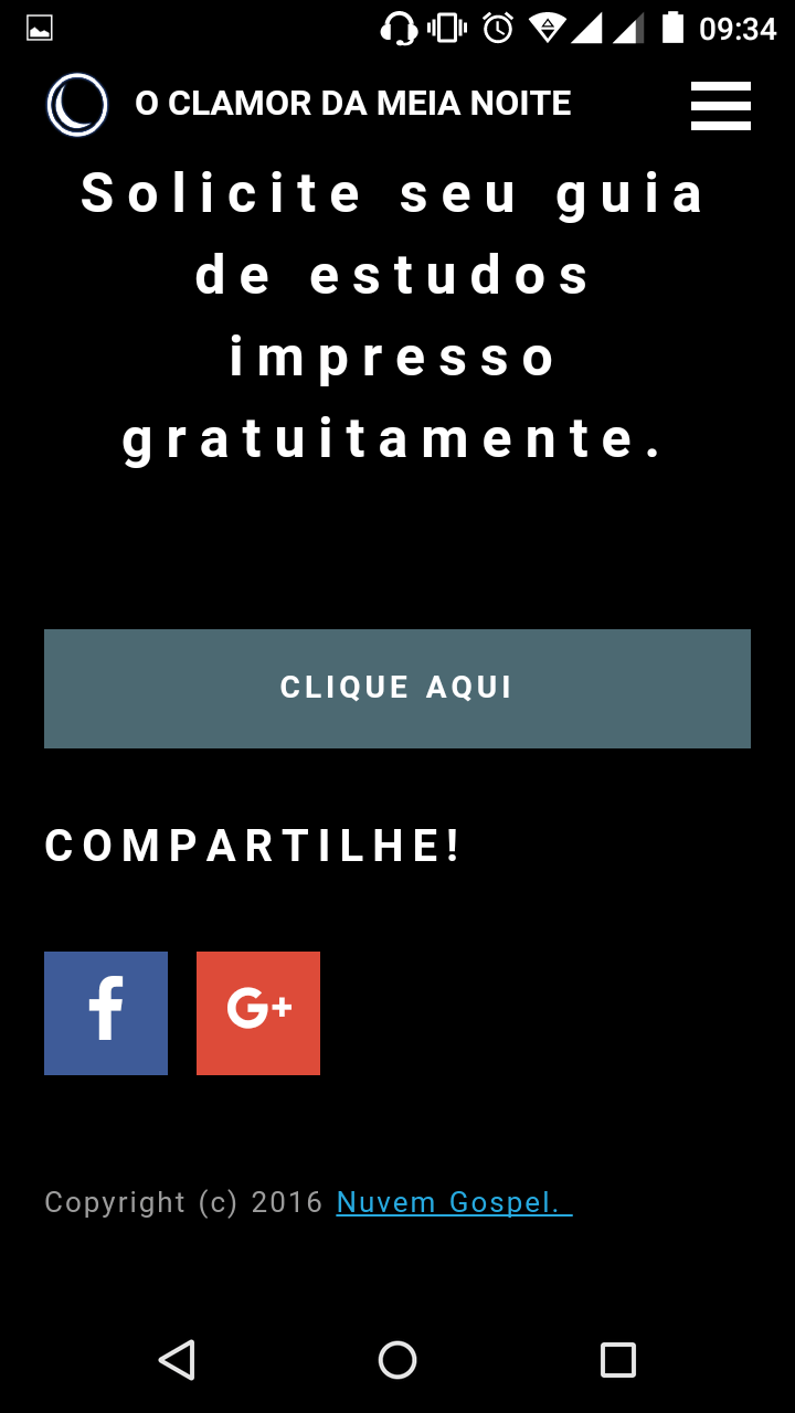 O Clamor da Meia Noite