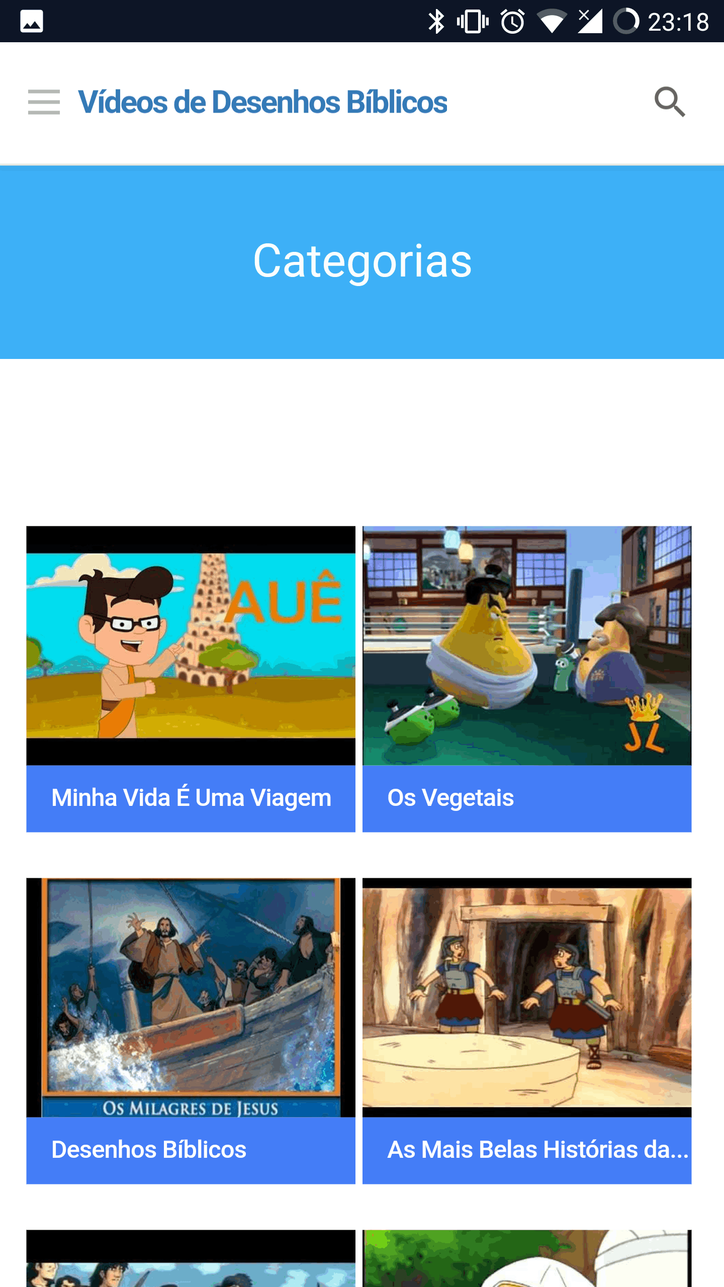 Vídeos de Desenhos Bíblicos