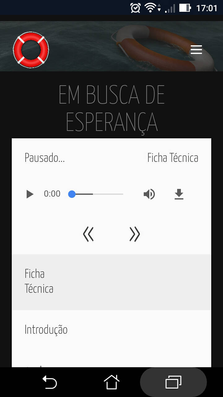 Livro Em Busca de Esperança