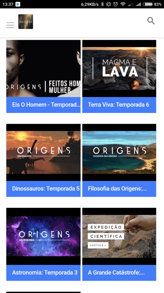 Origens - Programa Novo Tempo