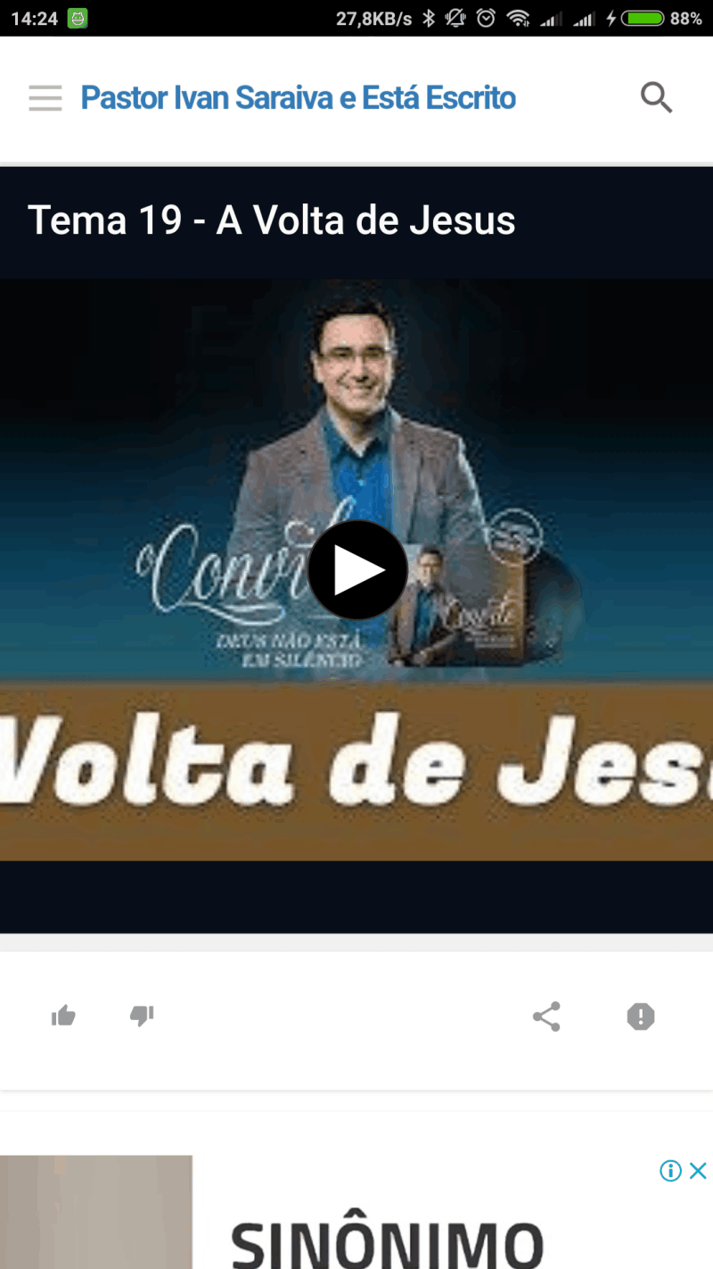 Pastor Ivan Saraiva - Está Escrito