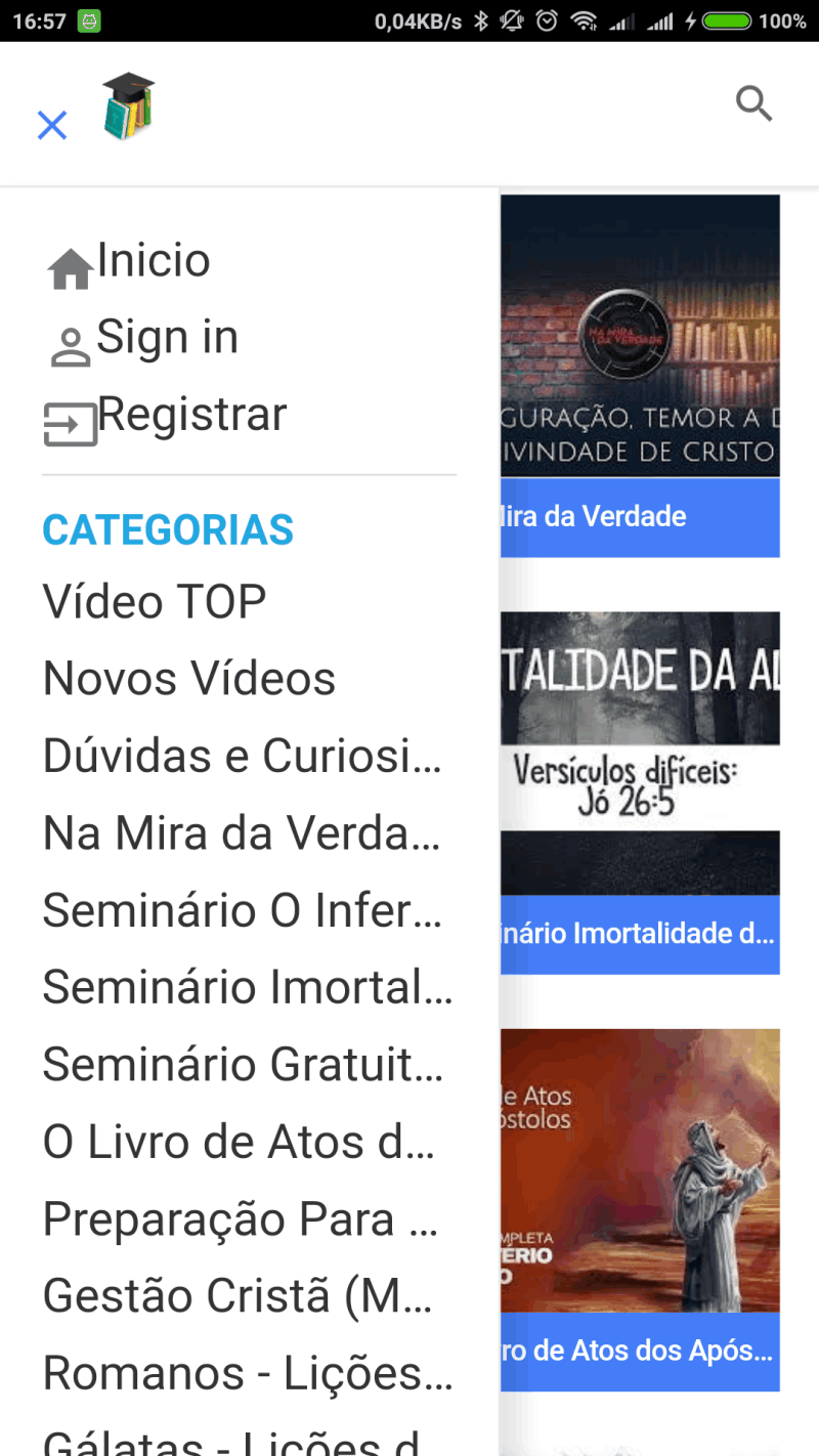 	 Professor Leandro Quadros e Na Mira da Verdade